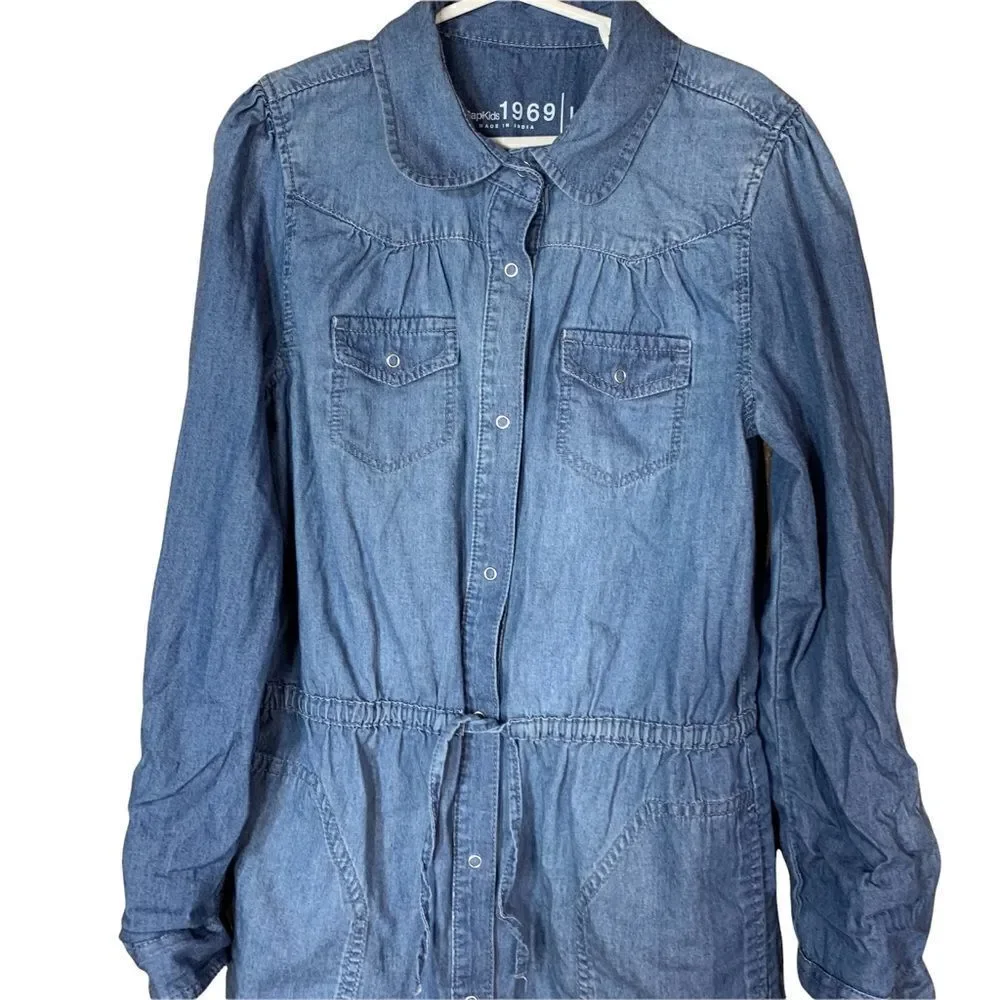 GAP girls chambray